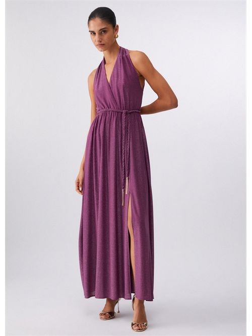 Abito lungo in lurex LIU JO | CA6257JS006/P9629